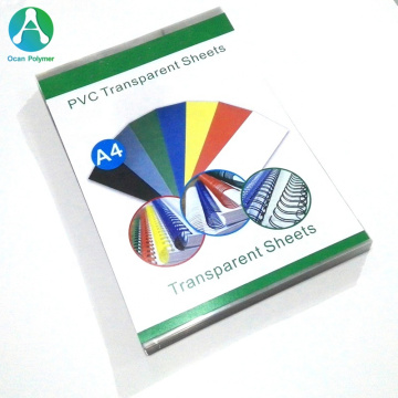 a4 rigid pvc sheet pvc binding cover plastic cover book rigid pvc sheet